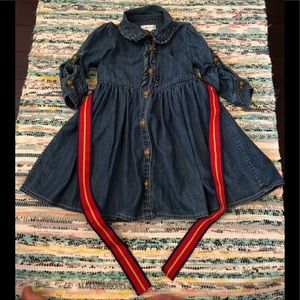 [Ralph Lauren] Jean Dress with belt, Size 24M